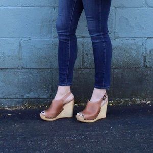 Sam Edelman wedge heels - size 7